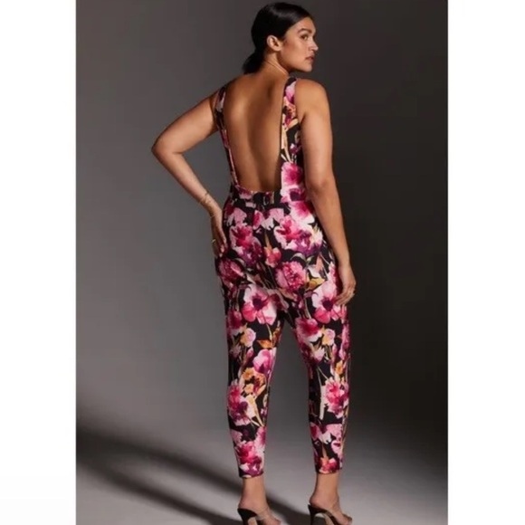 ANTHROPOLOGIE ⭐️ floral jumpsuit - Picture 2 of 10